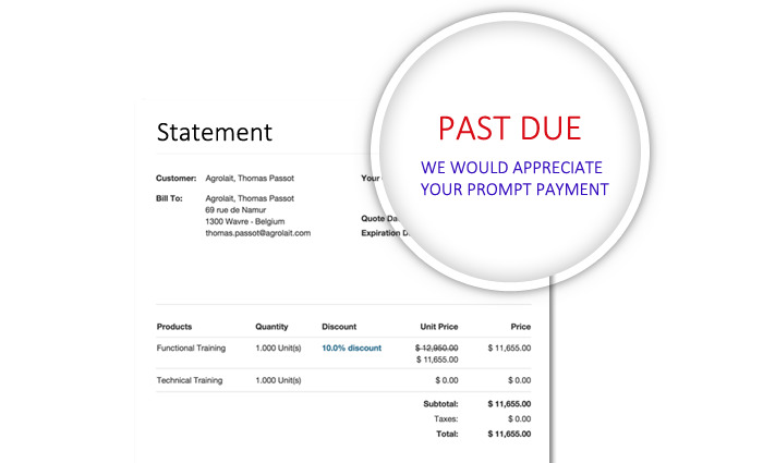 FlexAccount account receivables