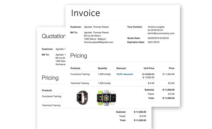 FlexSystem trading system erp sales order